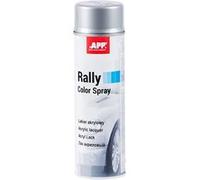 Bombe de peinture - Argent - Brillant - Acrylique - Toutes surfaces - APP Rally 500ml