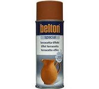 Bombe de peinture Belton effet terre cuite terracotta brun 400ml