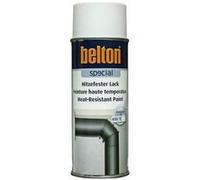 Peinture haute température - Belton - 400ml - Blanc - Résistance jusqu'à 650°C - Usage interne et externe