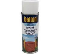 Bombe de peinture Belton Robust RAL 9010 Blanc brillant 400ml