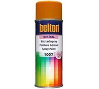 RAL 1007 JAUNE NARCISSE Mat (BELTON) (Bombe peinture 400 ml) - bombe aerosol reparation peinture carrosserie voiture teintes standrard et RAL (reference couleur constructeur 150 ou 400 ml)