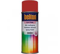 belton Bombe aérosol SpectRAL Peinture toutes surfaces RAL 3000 Rouge Feu brillant 400 ml