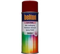 belton Spray de peinture SpectRAL RAL 3002 – Rouge carmin brillant 400 ml – Qualité professionnelle