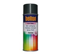 Peinture SpectRAL Belton - Bombe Aérosol Spray de Peinture Toutes Surfaces - RAL 7016 Gris Anthracite - 400 ml - Ref. 324141