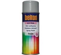 Belton Peinture aérosol SpectRAL - Toutes surfaces - RAL 7035 Gris clair brillant - 400 ml