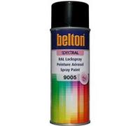 Peinture aérosol RAL 9005 noir brillant 400ml SPECTRAL BELTON