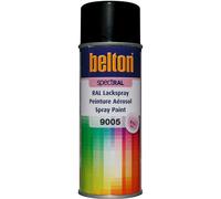 Belton Peinture en bombe SpectRAL – RAL 9005 Noir foncé satiné – 400 ml Réf. 324311