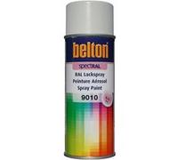 Belton Peinture aérosol Spectral RAL 9010 Blanc mat – Réparation carrosserie – 400 ml