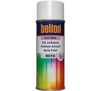 Belton Peinture aérosol RAL 9016 Blanc signalisation brillant 400 ml
