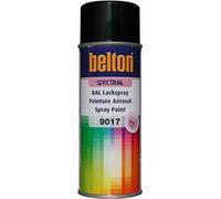 belton Spray de peinture SpectRAL RAL 9017 Noir routier brillant 400 ml