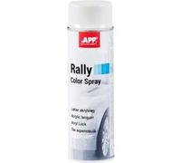 Bombe de peinture - Blanc - Brillant - Acrylique - Toutes surfaces - APP Rally 500ml