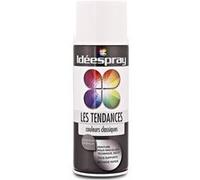 SINTO - Bombe Peinture Idéespray Les Tendances - Blanc Brillant - Aérosol 400 ML