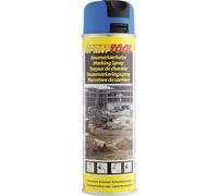 Traceur De Chantier Tp Bleu Fluo Spray 500ml Motip