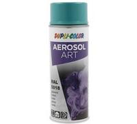 Bombe de peinture - Bleu turquoise - RAL 5018 - Brillant - Tous supports - Aérosol Art