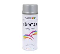 Bombe de peinture brillant Motip Deco Glycero Aerosol 01615 Gris
