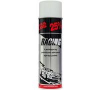 Bombe de peinture - Carrosserie voiture - Racing - Blanc brillant - 500ml