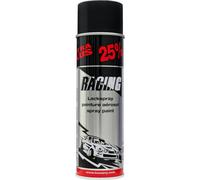 Bombe de peinture - Carrosserie voiture - Racing - Noir mat - 500ml