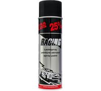Bombe de peinture - Carrosserie voiture - Racing - Noir mat - 500ml