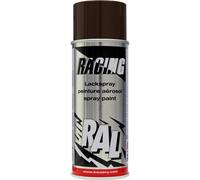 RAL 8017 BRUN CHOCOLAT (RACING) (Bombe peinture 400 ml) - bombe aerosol reparation peinture carrosserie voiture teintes standrard et RAL (reference couleur constructeur 150 ou 400 ml)
