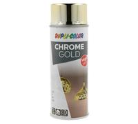 Bombe de peinture - Effet chrome or - Tous supports - Dupli Color - 400ml