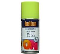 Bombe de peinture - Effet néon fluorescente - Jaune fluo - Tous supports - Belton - 150ml