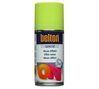 Bombe de peinture - Effet néon fluorescente - Jaune fluo - Tous supports - Belton - 150ml