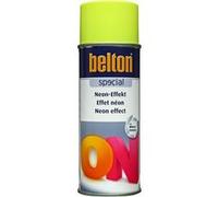 Bombe de peinture - Effet néon fluorescente - Jaune fluo - Tous supports - Belton - 400ml
