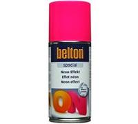 Bombe de peinture - Effet néon fluorescente - Rose fluo - Tous supports - Belton - 150ml