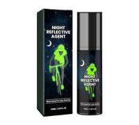 Bombe de peinture fluorescente - 100 ml - Peinture aérosol phosphorescente - Éclairage - Peinture réfléchissante d'extérieur imperméable pour vêtements, vélos, skateboards, toile, bois, tissu