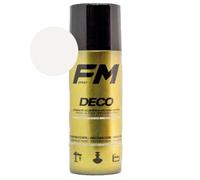 Bombe de peinture - FM Spray - RAL 9010 - 400ml - Blanc mat - Résistante aux intempéries
