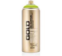 Bombe de peinture - Gold - Acrylique - Lime - G6030 - 400ml - Montana Cans