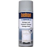 Bombe de peinture - Gris argent - Effet vintage - Bois et métal - Belton