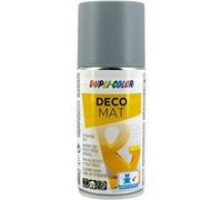 Bombe de peinture - Gris argent - RAL 7001 - Mat - Tous supports - Loisirs créatifs - 150ml