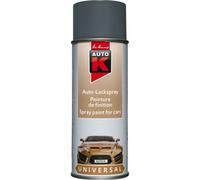 Bombe de peinture - Gris satiné - Carrosserie - Auto - Moto - Auto K