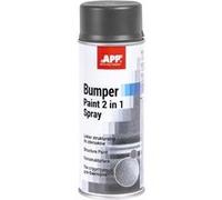 Bombe de peinture - Gris satiné - Pare-chocs - Rétroviseur - Plastique extérieur - APP
