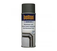 Bombe De Peinture Haute Température Gris Fonte 400ml - Belton