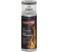 Bombe de peinture - Haute température - Résistance jusqu'à 700C - Transparent - 400ml