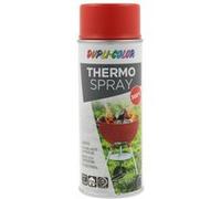 Duplicolor 467554 Emaille Peinture à Effet Martelé Résistant à la Chaleur 300 Celsius, Rouge, 400 ML