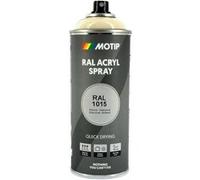 Peinture ivoire brillant RAL1015 400ml