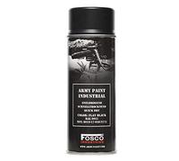 Bombe de peinture militaire - 400 ml - Noir plat