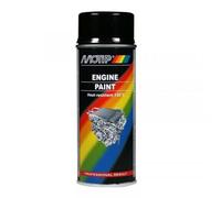 Motip Bombe de Peinture Pro Moteur Noir Brillant Spray 400ml (04092)
