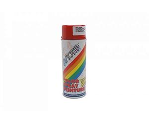 Bombe de peinture MOTIP GLYCERO BRILLANT Rouge Feu 400ml