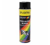 Motip Peinture Rallye – Noir brillant – 500 ml
