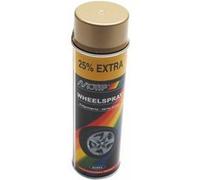 Bombe de peinture motip pro acrylique jantes or aerosol 500ml (04008) n/a G