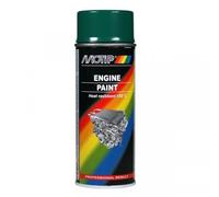Peinture pour Moteur Motip - Bombe Aérosol Spray de Peinture pour Moteur Auto Moto - Vert - 400 ml - Ref. 04095