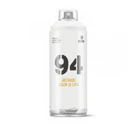 Bombe De Peinture Mtn 94 - Blanc Mat Ral 9010 - 400ml
