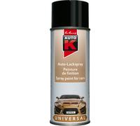 Auto-K Bombe de peinture aérosol 233005 Noir brillant 400 ml