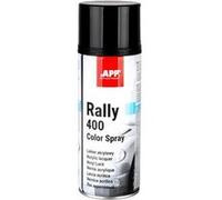Bombe de peinture - Noir - Brillant - Acrylique - Carrosserie - APP - Rally 400 - 400ml