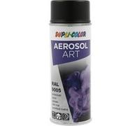 Bombe de peinture - Noir encre - RAL 9005 - Satiné - Tous supports - Aérosol Art