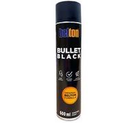Bombe de peinture - Noir intense - Belton Bullet Black - 600 ml - Haute couvrance